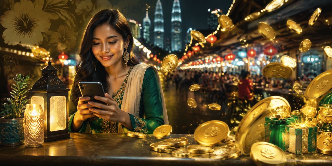 Paparan permainan slot berjaya di Kuala Lumpur sempena Hari Raya